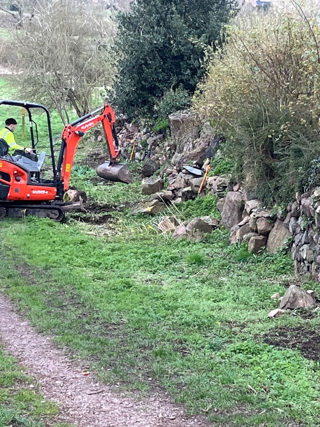 Site clearance — Levelled
