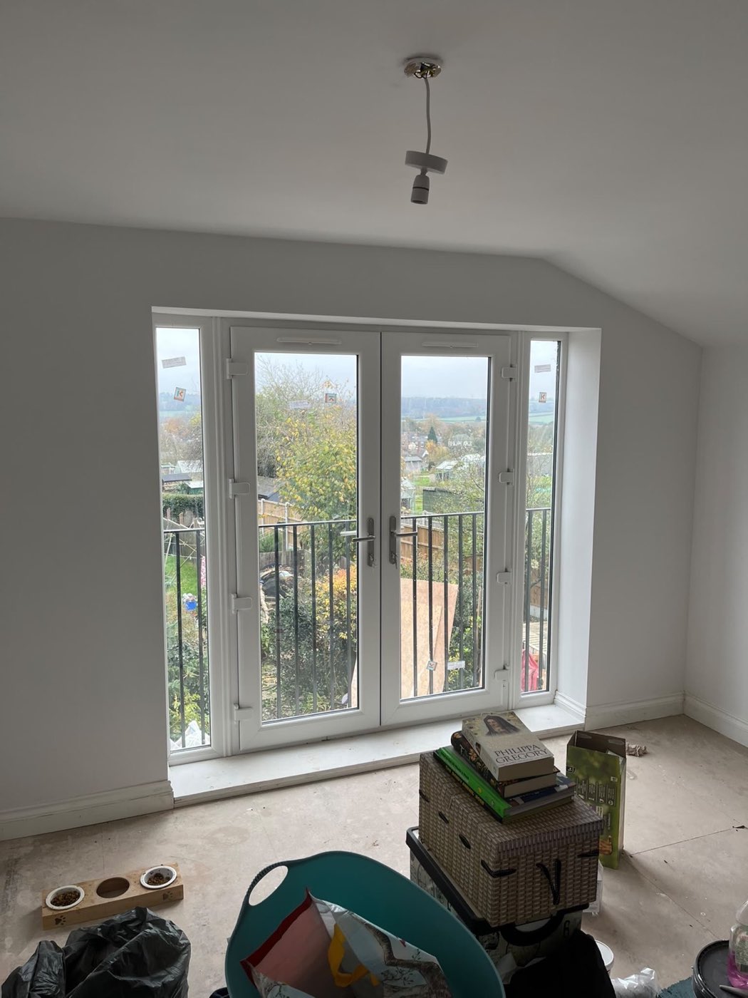 Plastering and making good — Finished