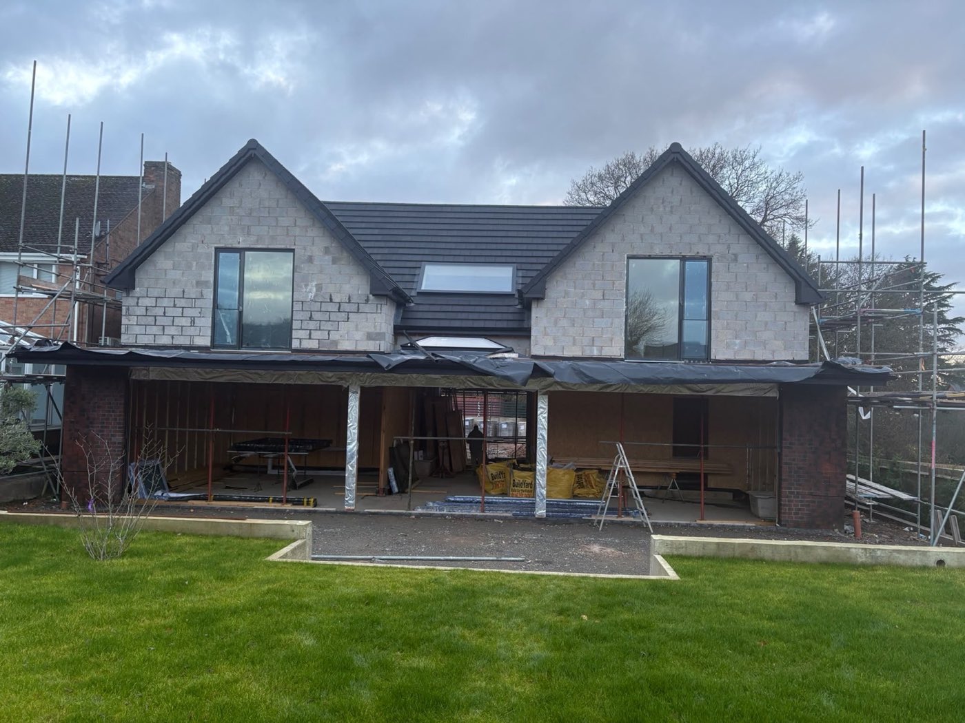 Two-storey new build — Finished