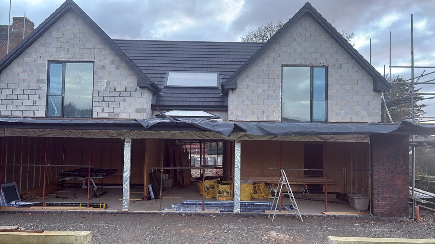 Two-storey new build — Nearly there