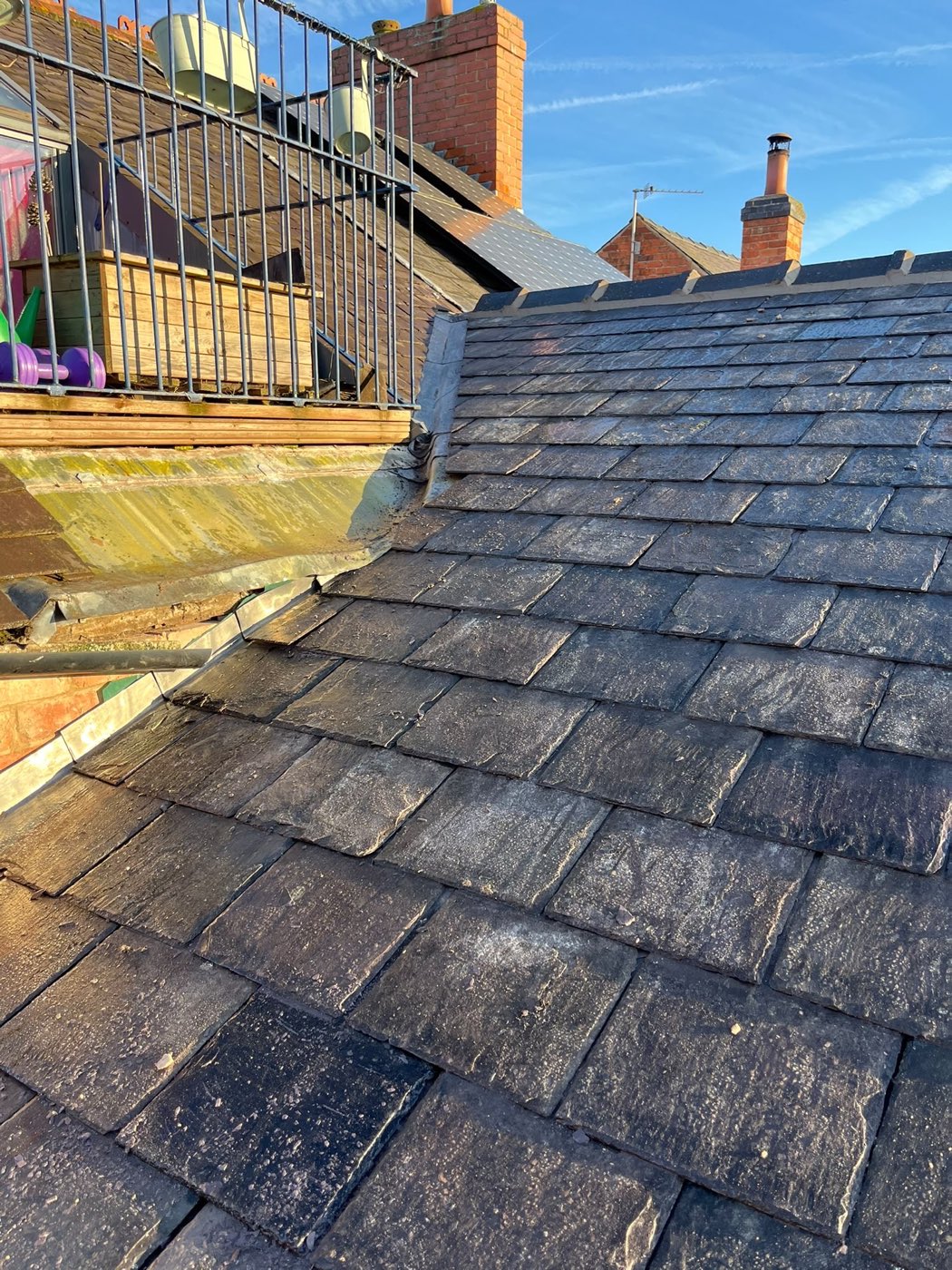 Roofing and guttering